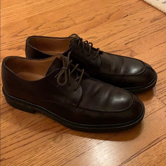 J Crew Leather Tie Dress Shoe - Picture 2 of 5